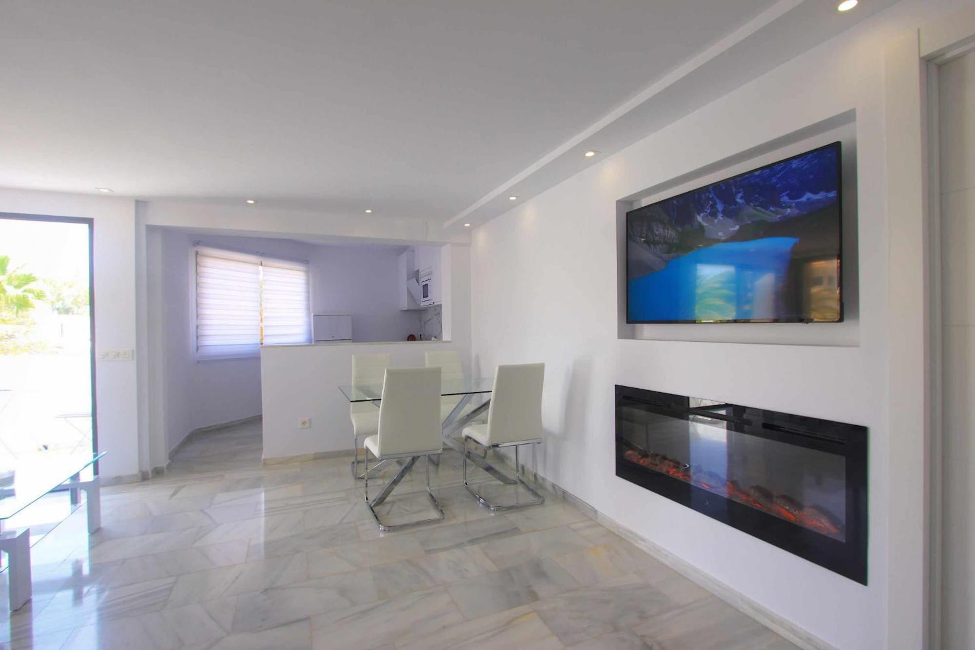 1108 Beachfront 2 Apartments With Roofterrace 80Mtrgt Beach 3 Pools มาร์เบยา ภายนอก รูปภาพ